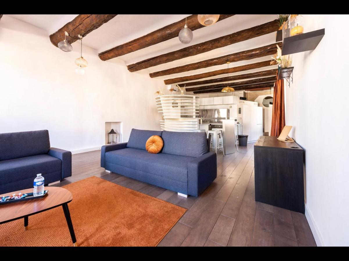 Vieux-Port Magnifique Appartement Loft Marsilia Exterior foto
